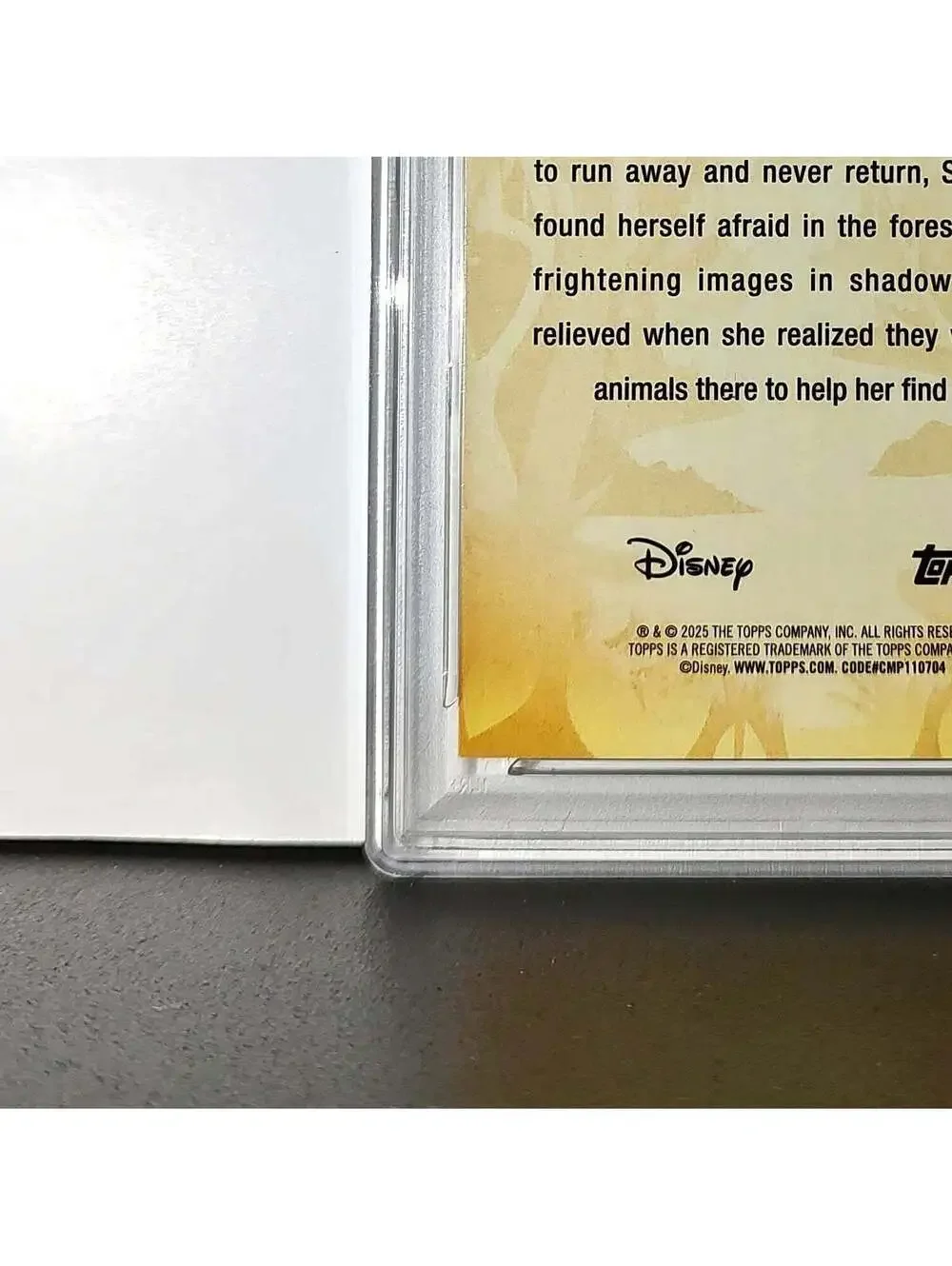 Forest Animals 2025 Topps Disney 2025 Topps Disney #FF-1 Furry Friends PSA 9